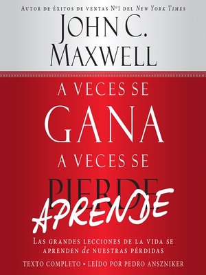 cover image of A Veces se Gana--A Veces Aprende